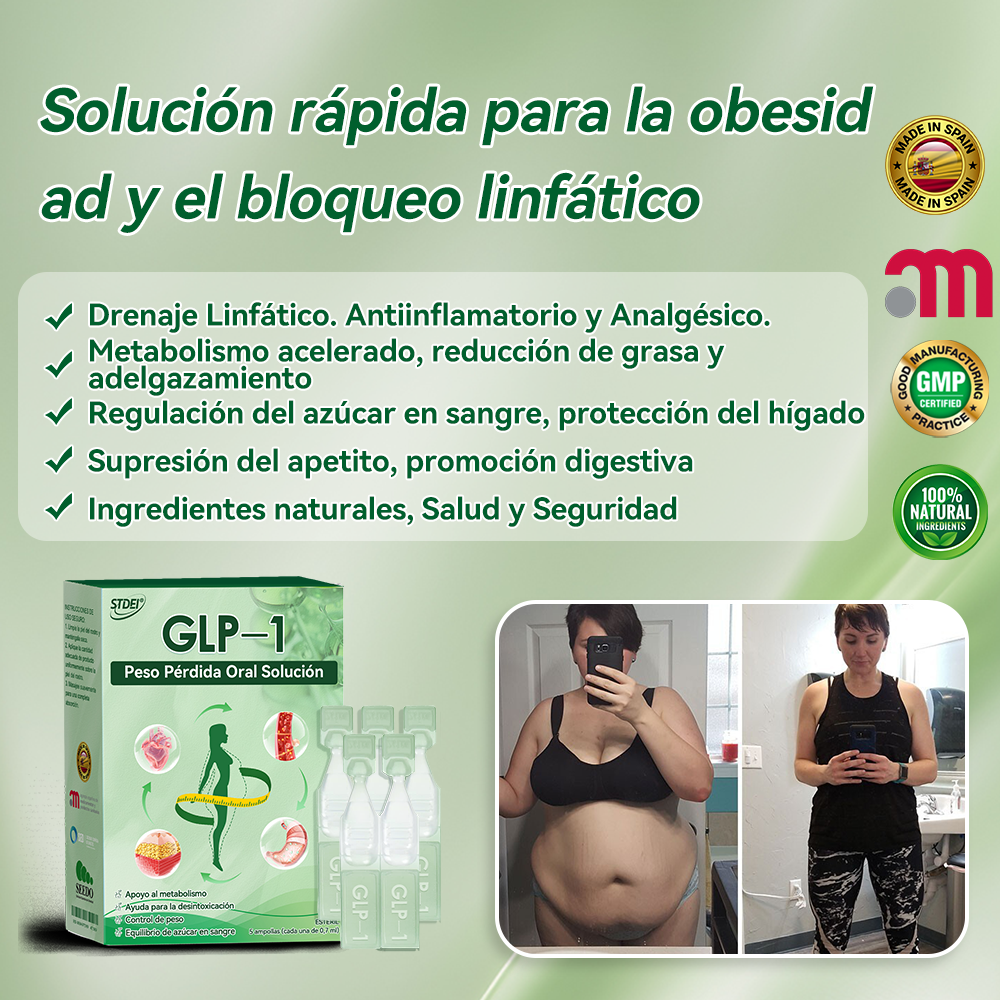 🏥𝐑𝐞𝐜𝐨𝐦𝐞𝐧𝐝𝐚𝐝𝐨 𝐩𝐨𝐫 𝐔𝐧𝐢𝐯𝐞𝐫𝐬𝐢𝐝𝐚𝐝 𝐝𝐞 𝐁𝐚𝐫𝐜𝐞𝐥𝐨𝐧𝐚, 𝐄𝐬𝐩𝐚ñ𝐚 | 𝐓𝐢𝐞𝐧𝐝𝐚 𝐨𝐟𝐢𝐜𝐢𝐚𝐥 | 🍀𝑆𝑇𝐷𝐸𝐼® 𝐺𝐿𝑃-1  𝑃𝑒𝑠𝑜 𝑃é𝑟𝑑𝑖𝑑𝑎 𝑂𝑟𝑎𝑙 𝑆𝑜𝑙𝑢𝑐𝑖ó𝑛 - 👨‍⚕️ 𝑂𝑏𝑒𝑠𝑖𝑑𝑎𝑑, 𝑒𝑛𝑓𝑒𝑟𝑚𝑒𝑑𝑎𝑑𝑒𝑠 𝑐𝑎𝑟𝑑𝑖𝑜𝑣𝑎𝑠𝑐𝑢𝑙𝑎𝑟𝑒𝑠, 𝑑𝑖𝑎𝑏𝑒𝑡𝑒𝑠, 𝑎𝑝𝑛𝑒𝑎 𝑑𝑒𝑙 𝑠𝑢𝑒ñ𝑜, 𝑝𝑟𝑜𝑏𝑙𝑒𝑚𝑎𝑠 𝑎𝑟𝑡𝑖𝑐𝑢𝑙𝑎𝑟𝑒𝑠 𝑦 𝑚á𝑠